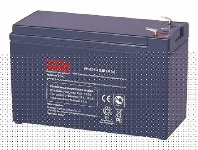 Батарея для ИБП PM-12-7.0 POWERCOM 421610