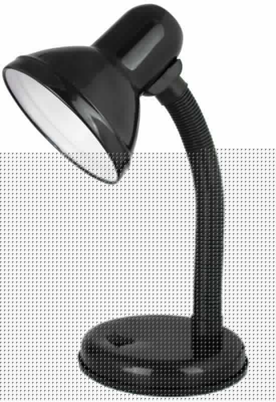 Светильник UF-301P С02 настол. 230В 60Вт черн. Ultraflash 12368