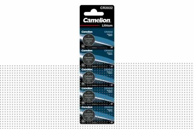 Элемент питания литиевый CR2032 BL-5 (блист.5шт) Camelion 1595