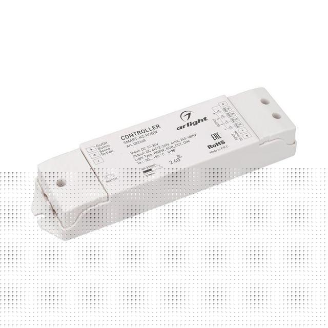 Контроллер SMART-K2-RGBW (12-24В 4х5А 2.4G) IP20 пластик Arlight 022668