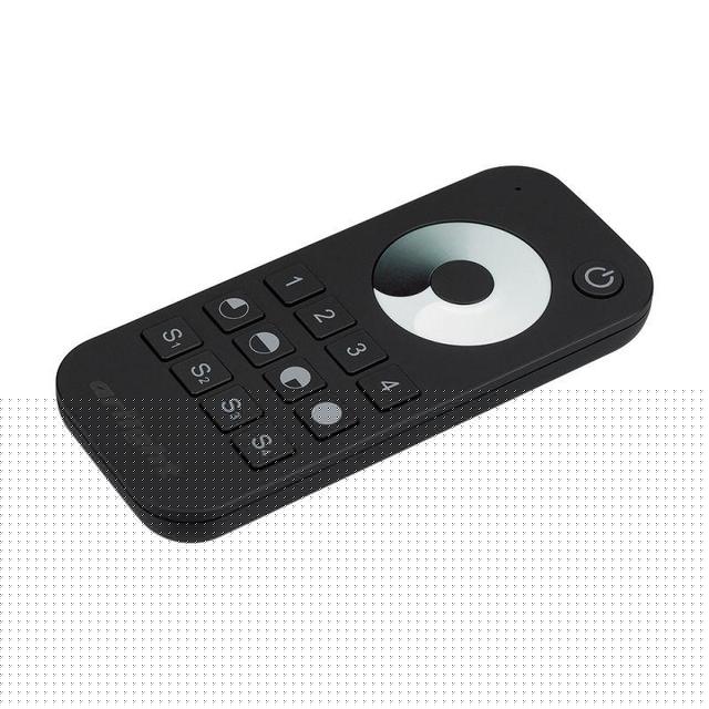 Пульт SMART-R24-DIM Black (4 зоны 2.4G) IP20 пластик Arlight 023475