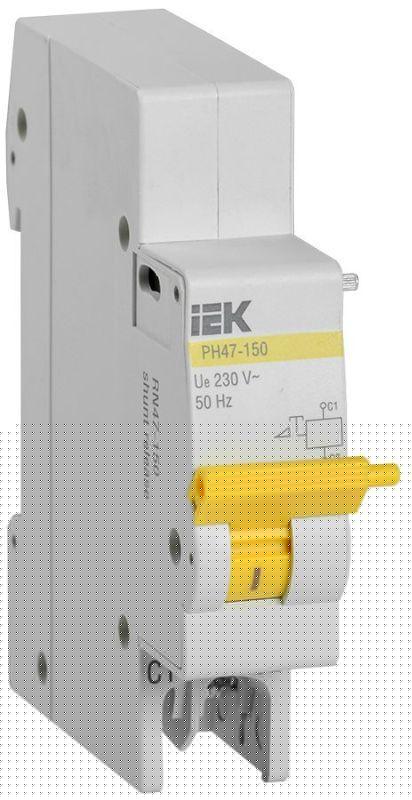 Расцепитель независимый РН47-150 на DIN-рейку для ВА47-150 IEK MVA50D-RN