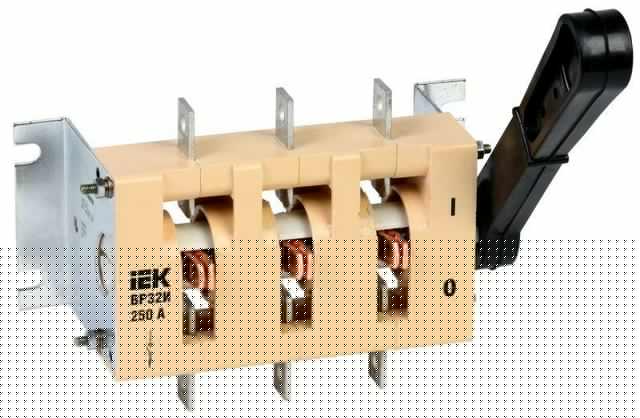 Выключатель-разъединитель ВР32И-35А30220 250А IEK SRK01-100-250