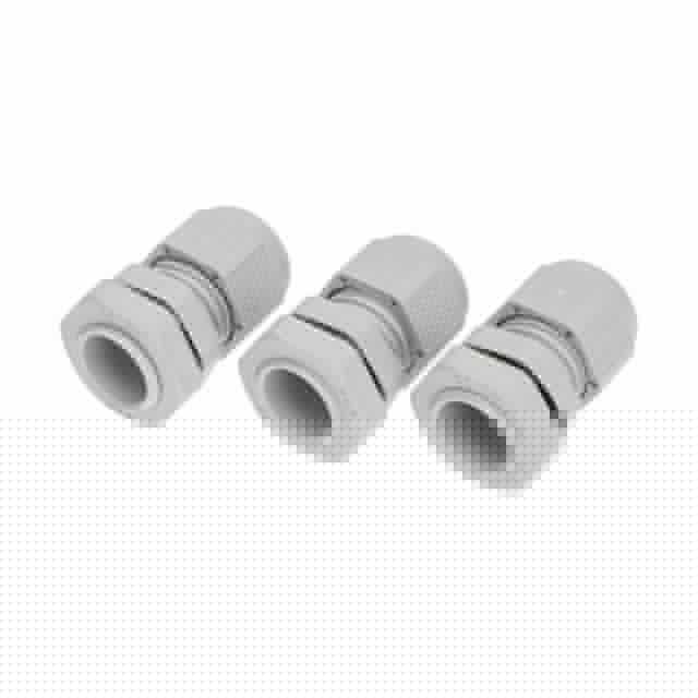 Ввод кабельный PG-9 (4-8мм) сер. комплект (уп.3шт) Rexant 07-8009-A3