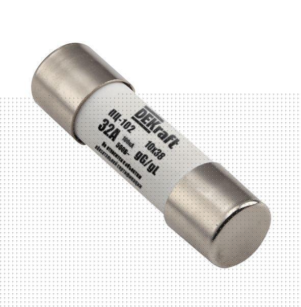 Предохранитель цилиндрический 20А 10х38 ПЦ-102 DEKraft 21367DEK