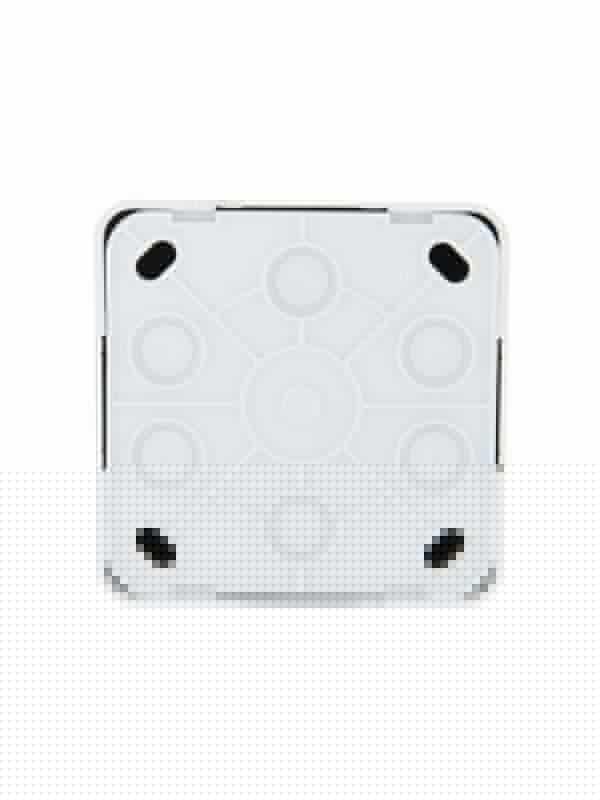 Розетка 1-м ОП Viola 16А IP20 без заземл. бел. LEZARD 751-0200-121