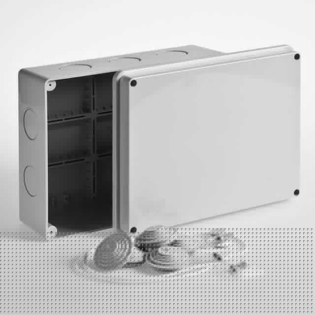Коробка распределительная ОП 240х195х90мм IP55 без гермет. Ruvinil 67066
