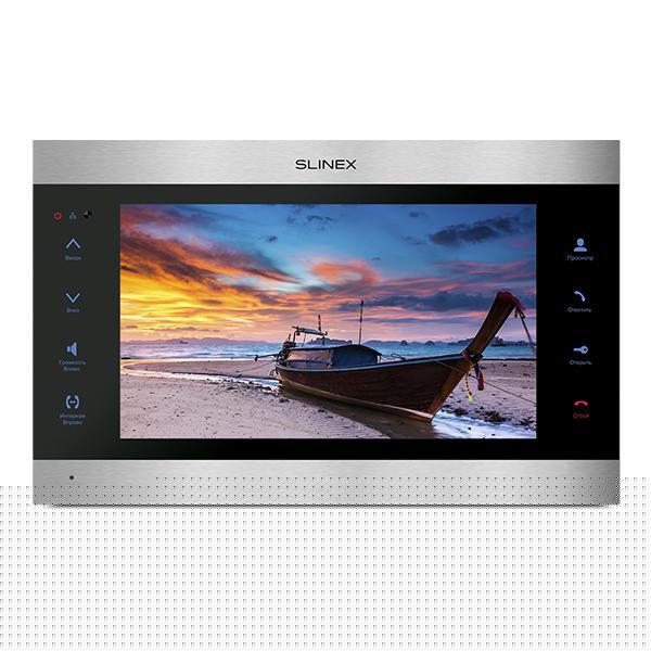 Видеодомофон SL-10IPTHD серебр./черн. Slinex ПО-00002217