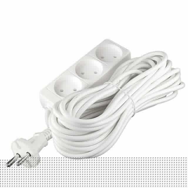Удлинитель 3х10м без заземл. 10А IP20 2.2кВт ПВС Союз 481S-1310
