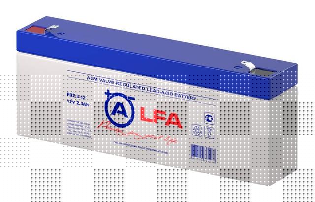 Аккумулятор 12В 2.3А.ч LFA FB2.3-12